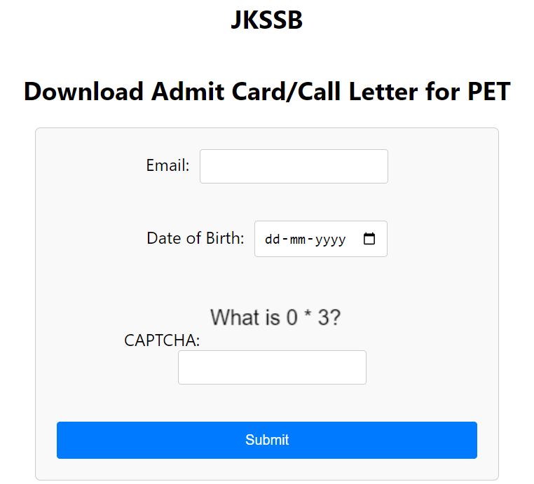 JKP-SI-Physical-Test-Admit-Card